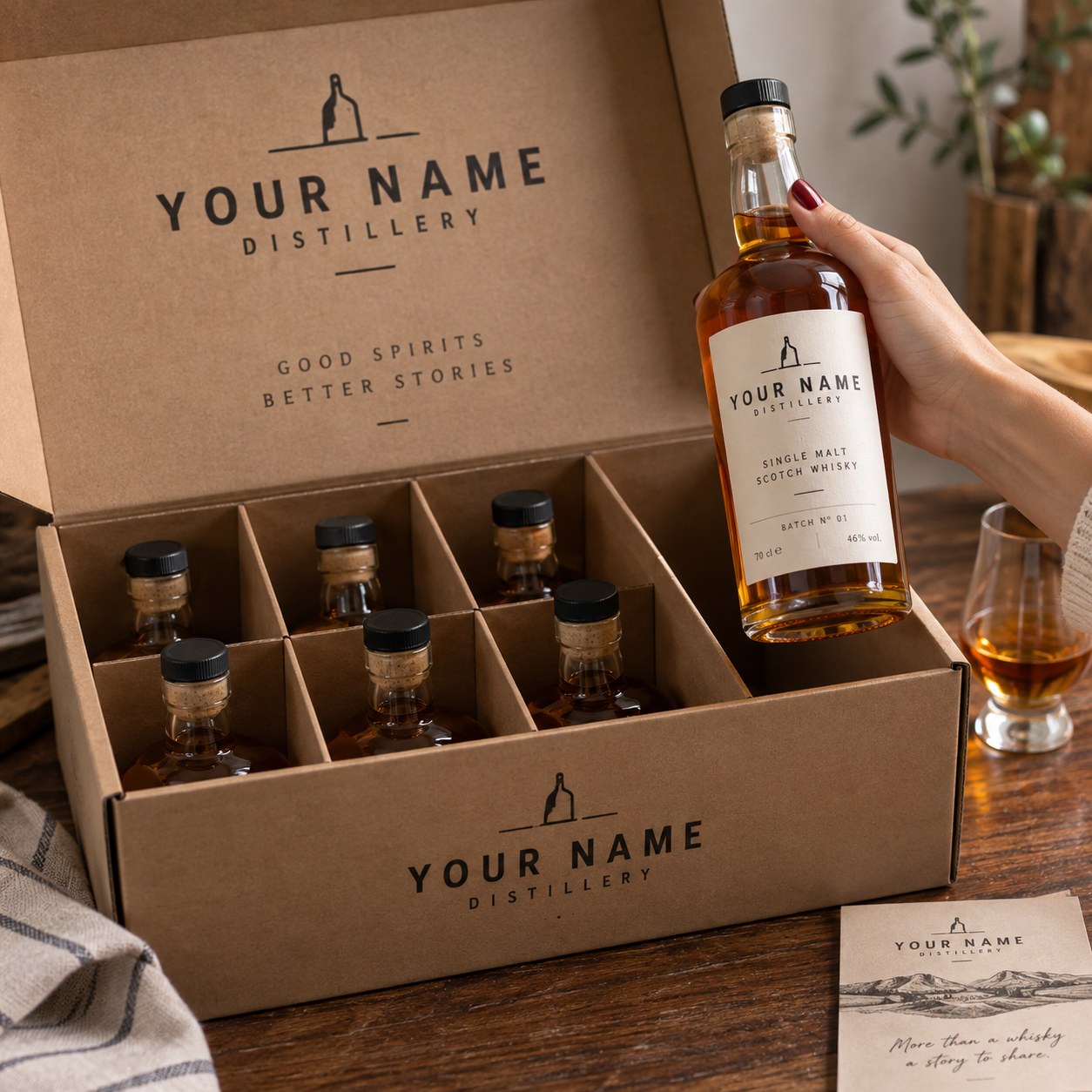 Finished bottles